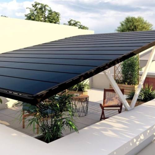 image of affordable Rooftop solar panels installed in Raipur